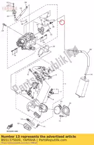 yamaha BS51375000 zespó? korpusu przepustnicy - Dół