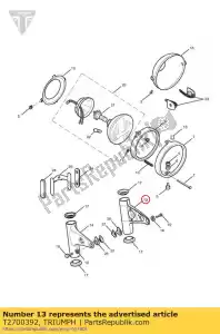 triumph T2700392 brkth/lightlh - Dół