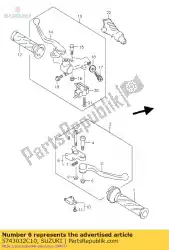 Here you can order the knocker from Suzuki, with part number 5743032C10: