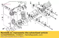 52460MR8000, Honda, tige assy, ??coussin honda vfr  riii vfr400r3 400 , Nouveau