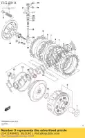 2141148H00, Suzuki, naaf, koppelingshuls suzuki  gw 250 2014 2015 2017 2018, Nieuw