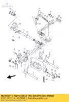 2521142E10, Suzuki, fork gear shift suzuki dl v-strom sv 650 1999 2000 2001 2002 2003 2004 2005 2006 2007 2008 2009 2010 2011 2015, New