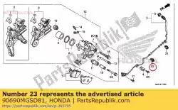 Qui puoi ordinare clip, cavo, 12mm da Honda , con numero parte 90690MGSD81: