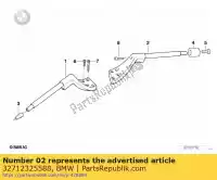 32712325588, BMW, guidon, droit bmw  1100 1995 1996 1997 1998 1999 2000 2001, Nouveau