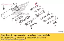 Aqui você pode pedir o ferramenta, mudança de marcha em Honda , com o número da peça 89227HP5600: