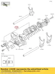 Here you can order the 01 drum-assy-change from Kawasaki, with part number 132390600: