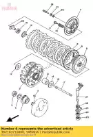 38V163710000, Yamaha, boss, embrayage yamaha ty tyr 250, Nouveau