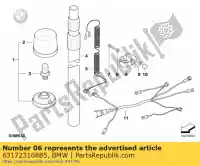 63172316885, BMW, klem bmw  850 900 1100 1150 1200 1994 1995 1996 1997 1998 1999 2000 2001 2002 2003 2004 2005 2006 2007 2008 2009, Nieuw