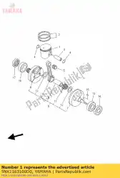 Aqui você pode pedir o pistão (std) em Yamaha , com o número da peça 5NX1163100D0: