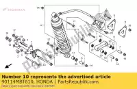 90114MBT610, Honda, ?ruba, rr. wieszak silnika, 15x190 honda xl 1000 1999 2000 2001 2002 2003 2004 2005 2006 2007 2008 2009 2010 2011, Nowy