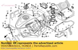 buis, 8x650 (95005-80001- van Honda, met onderdeel nummer 950058065010, bestel je hier online: