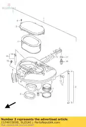 Aqui você pode pedir o tampão, filtro de ar em Suzuki , com o número da peça 1374033E00: