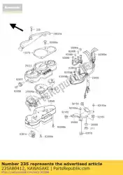 Qui puoi ordinare vite-pan-wp-cros da Kawasaki , con numero parte 235AB0412: