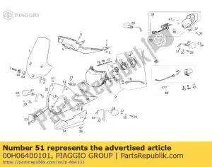Piaggio Group 00H06400101 cover - Bottom side
