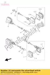 Qui puoi ordinare lente, lampeggiatore da Yamaha , con numero parte 2KF833320000: