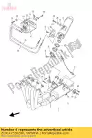 2C0147530200, Yamaha, t?umik, wydech yamaha yzf r 600 6, Nowy