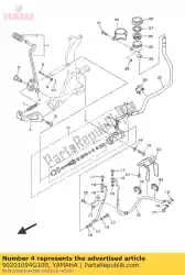 Aquí puede pedir arandela, placa (33n) de Yamaha , con el número de pieza 90201094G100: