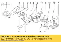 62284400BH, Piaggio Group, Air intake gilera runner 50 1998, New