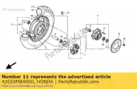 42650MBA000, Honda, aucune description disponible pour le moment honda vt 750 1997 1998 1999 2000 2001, Nouveau