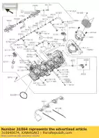 310640674, Kawasaki, pipe-comp zx1000nff kawasaki h2 h2r 1000 2015 2016, Nouveau