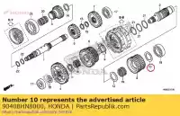 90408HN8000, Honda, rondella, speciale, 28mm honda  trx 650 680 700 2003 2004 2005 2006 2007 2008 2009 2010 2012 2017 2018 2019 2020, Nuovo