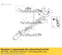 867306, Piaggio Group, silenziatore aprilia derbi gilera  rcr rcr 50 rx rx 50 rx sx senda senda r drd x treme senda sm drd x treme smt smt racing sx zapabb01 zd4pvl, zd4pvg zd4swa00, zd4pvg01 zdpab zdpaba01, zdpabb0,  zdpabb00 zdpabb01, zdpabl01 0 50 2010 2011 2012 2013 2014 2016 2017 2018, Nuovo