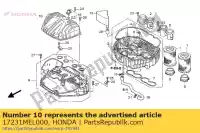 17231MEL000, Honda, coperchio, filtro dell'aria honda cbr 1000 2004 2005, Nuovo