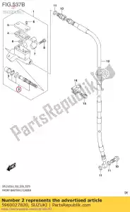 suzuki 5960027820 conjunto de pistão e copo - Lado inferior