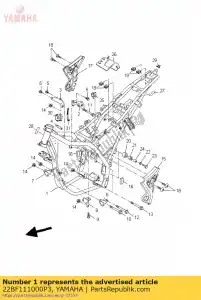 yamaha 22BF111000P3 kompilacja ramek dpbm10 - Dół