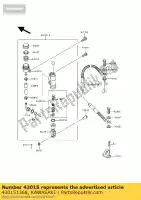 430151368, Kawasaki, cilindro-conjunto-mestre, kawasaki kx  e d g f kx125 kx250 kx500 500 250 125 , Novo