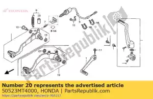 Honda 50523MT4000 guma, spr??yna stojaka g?ównego - Dół