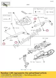 Here you can order the bolt-flanged common from Kawasaki, with part number 130CA0835: