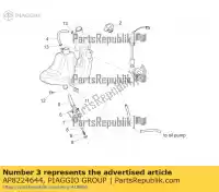 AP8224644, Piaggio Group, Wska?nik rezerwy oleju aprilia  sr zd4kla00 zd4vfb00, zd4vfd00, zd4vfu00, zd4vfj, zd4vz000 50 2004 2005 2006 2007 2008 2009 2010 2011 2012 2013 2014 2016 2017 2018 2019 2020 2021 2022, Nowy