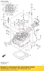 suzuki 0928026007 o-ring,id:25.7, - Bottom side