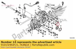 Ici, vous pouvez commander le roulement à billes radial (6806) auprès de Honda , avec le numéro de pièce 91015HR0F21: