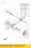 1XD235790000, Yamaha, Rótula 2 yamaha  yxc yxe yxm 700 850 2014 2015 2016 2017 2018 2019 2020 2021, Nuevo