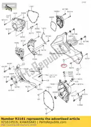 Here you can order the damper,8x22x6 klx450a8f from Kawasaki, with part number 921610516: