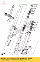 3XC231250000, Yamaha, metal, slide 1 yamaha fzx xp500, 5gj1, 115gj-300e6 xp500, 5gj5, 1a5gj-300e6 xp500, 5gj9, 1b5gj-300e4 500 750 1987 1988 2001 2002 2003, New