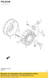 Ici, vous pouvez commander le machine à laver auprès de Suzuki , avec le numéro de pièce 0916012036: