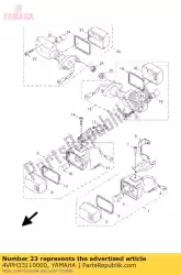 lamp, knipperlicht van Yamaha, met onderdeel nummer 4VPH33110000, bestel je hier online: