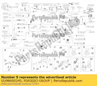 GU98690245, Piaggio Group, inbusbout m5x45 moto-guzzi california eldorado eldorado 1400 abs (usa) stelvio zgukdh00 zgulca00 zgulcb00 zgulcb0001 zgulcua0 zgulcub001 zgulvb00 zgulvc00 zgulvc01 zgulvc04 zgulve00 zgulze00, zgulzg00, zgulzu01 1200 1400 2009 2011 2012 2015 2016 2017 2018 2019 2020 2021, Nieuw