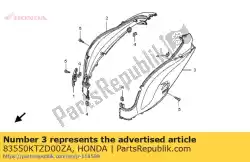 Here you can order the no description available at the moment from Honda, with part number 83550KTZD00ZA: