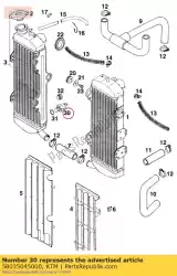 Here you can order the thermoswitch 80-85 dg from KTM, with part number 58035045000: