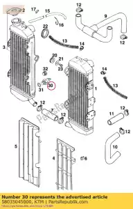 ktm 58035045000 thermoswitch 80-85 dg - Bottom side