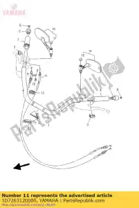 yamaha 1D7263120000 cavo, acceleratore 2 - Il fondo