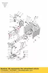 elleboog, i. D. 8. 0, buis van Triumph, met onderdeel nummer T2100405, bestel je hier online: