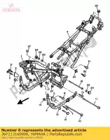 36Y213160000, Yamaha, resta, motore 3 yamaha fj 1100 1200, Nuovo