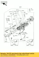 161700005, Kawasaki, zespó? ??cza kawasaki z  m r c zx10r ninja d e b l zr750 z1000 abs z750 z750r 750 1000 , Nowy