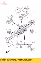 Here you can order the main switch steeri from Yamaha, with part number 52SH25010100: