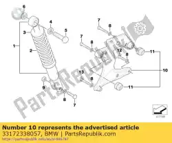 Here you can order the extra zwenkarm from BMW, with part number 33172338057: